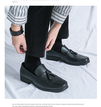 Mocasines de Cuero con Borla para Hombre - Zapatos Casuales Ejecutivos - Image 15