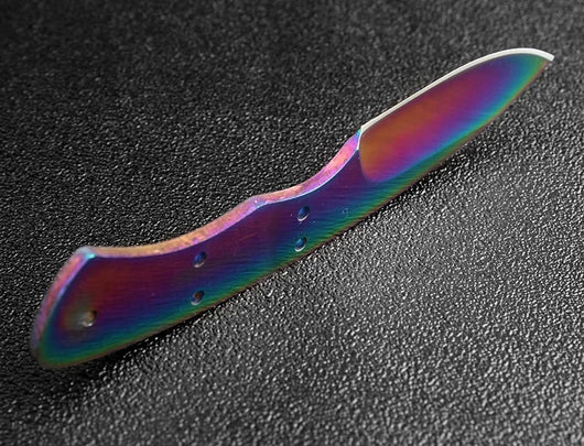 Hoja de cuchillo recto en blanco - Image 11