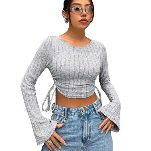 Playera Slim Fit Mujer Tendencia Otoño Invierno Street Style - Image 5