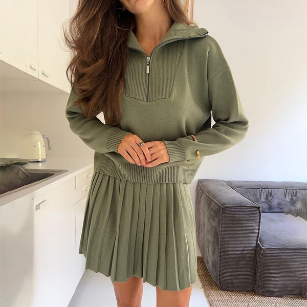 Falda Plisada Personalizada para Mujer - Conjunto de Moda - Image 6
