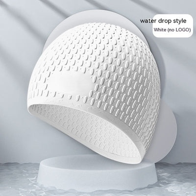 Gorro de Natación Silicona Gota de Agua - Image 2