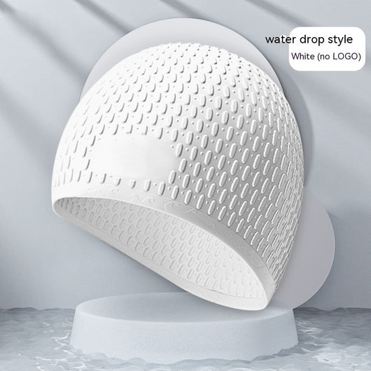 Gorro de Natación Silicona Gota de Agua - Image 2