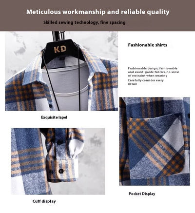 Saco Camisero Elegante con Solapas para Hombre - Diseño Moderno - Image 6