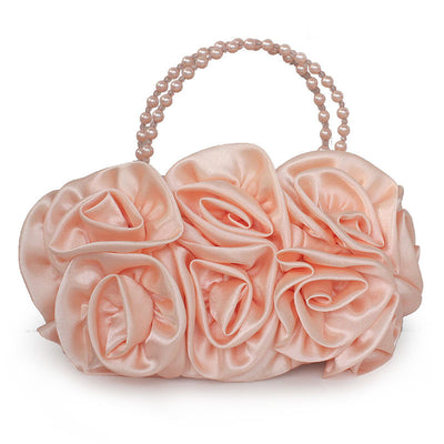 Bolso de Noche Beaded Rose - Elegancia Floral para Eventos Especiales - Image 10