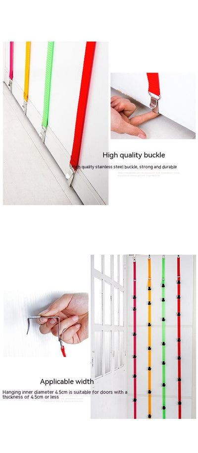 Gancho Adhesivo de Alta Resistencia sin Clavar - Perchero Multifuncional para Puertas - Image 8
