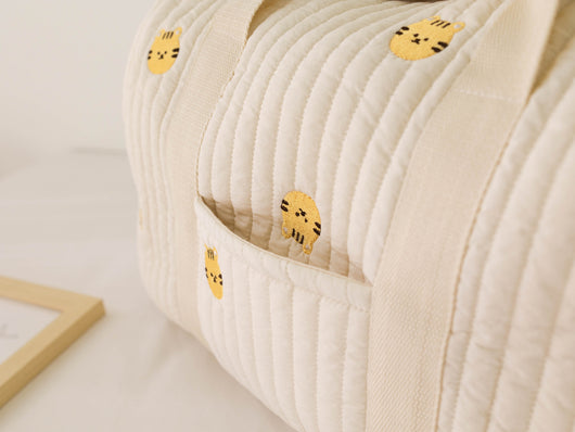 Bolsa Mensajero Momia Bordada Capacidad Grande Viajes Cortos Ligera - Image 33