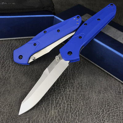 Cuchillo Plegable de Acero Inoxidable para Aventuras al Aire Libre