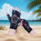 Guantes de Encaje sin Dedos con Protección Solar para Mujer Verano