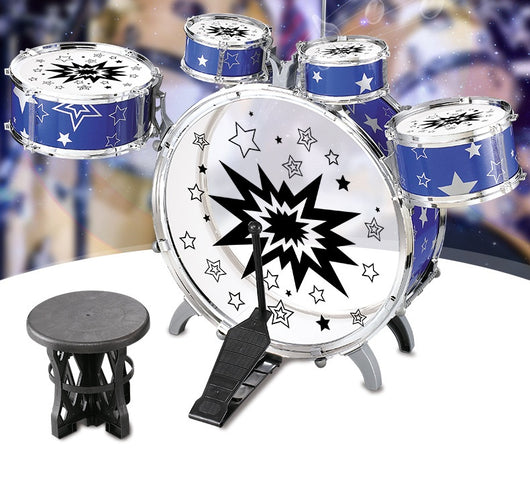 Kit de Batería Jazz Infantil - Instrumento Musical Educativo - Image 14