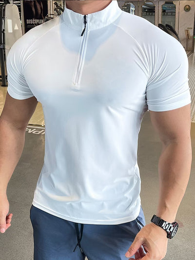 Sudadera Deportiva Hombre con Cierre de Medio Cuello - Image 14