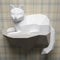 Escultura de Gato en Piedra - Pieza Artesanal Decorativa
