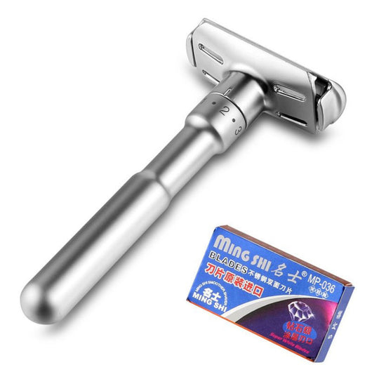 Rasurador Manual Clásico Ajustable para Hombre - Image 9