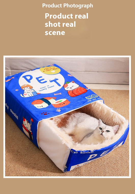 Cama Cerrada para Mascotas con Sensación de Seguridad - Image 6
