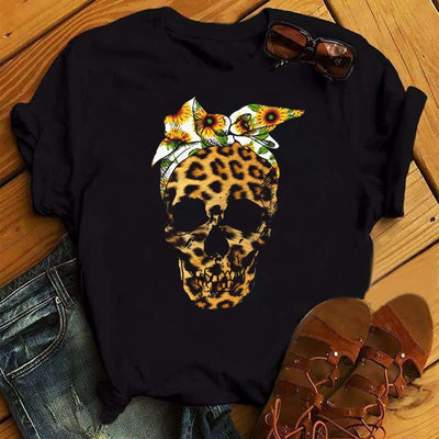 Playera Estampada Casual de Cuello Redondo - Image 18