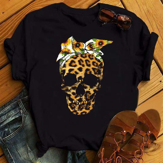 Playera Estampada Casual de Cuello Redondo - Image 18