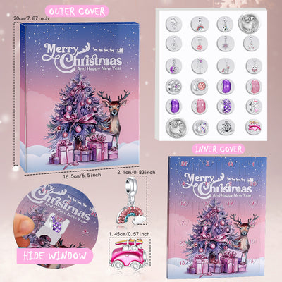 Set de Pulseras y Adornos Navideños DIY para Niñas - Image 5