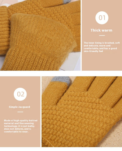 Guantes Térmicos de Ciclismo con Forro Polar y Protección Contra el Viento - Image 19