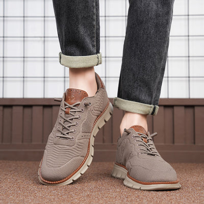 Tenis Deportivos Grandes Transpirables con Estampado de Letras - Image 22