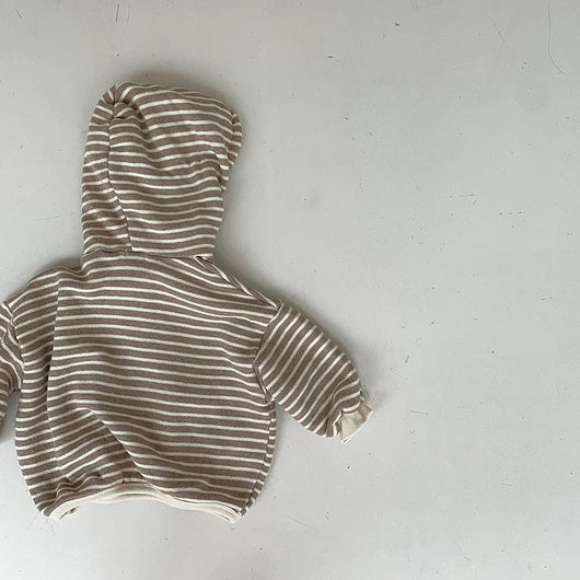 Sudadera Infantil a Rayas Suelta y Cómoda - Image 18