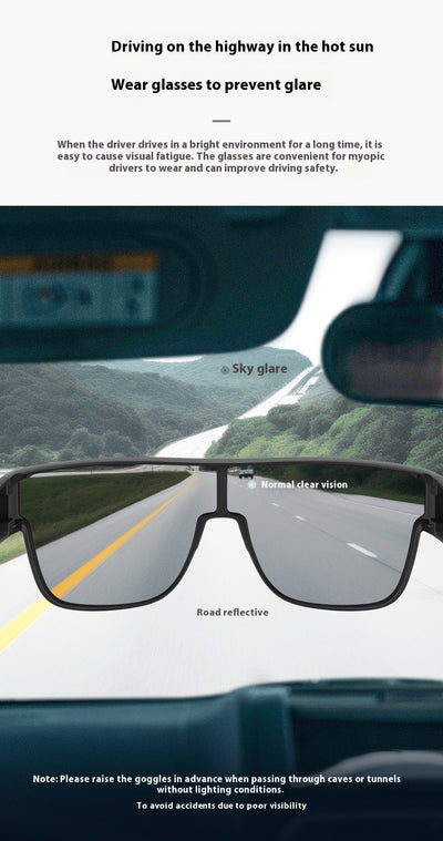 Gafas de Ciclismo Polarizadas Marco Grande para Viajes y Outdoor - Image 27