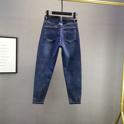Pantalón Lápiz Talle Alto Reductivo de Algodón Elástico - Image 7