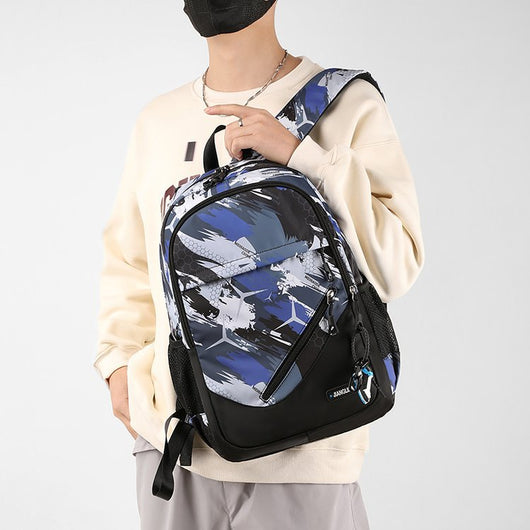 Set de Mochila y Bolsa Pectoral para Hombre - Image 3