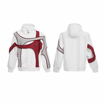 Sudadera con Capucha y Costuras Reforzadas Bicolor - Image 12
