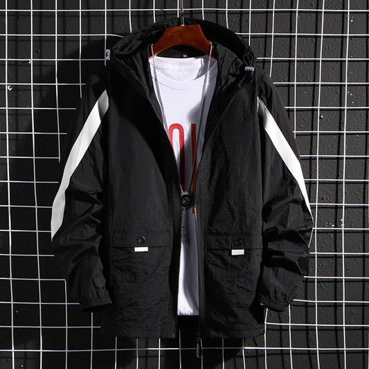 Chaqueta Deportiva Impermeable con Capucha para Hombre - Image 2