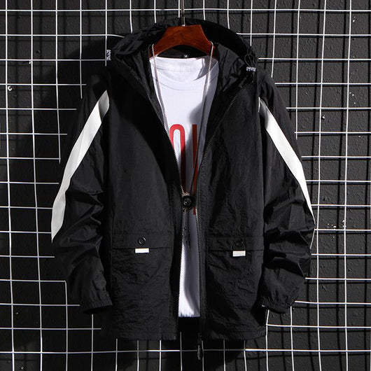 Chaqueta Deportiva Impermeable con Capucha para Hombre - Image 2