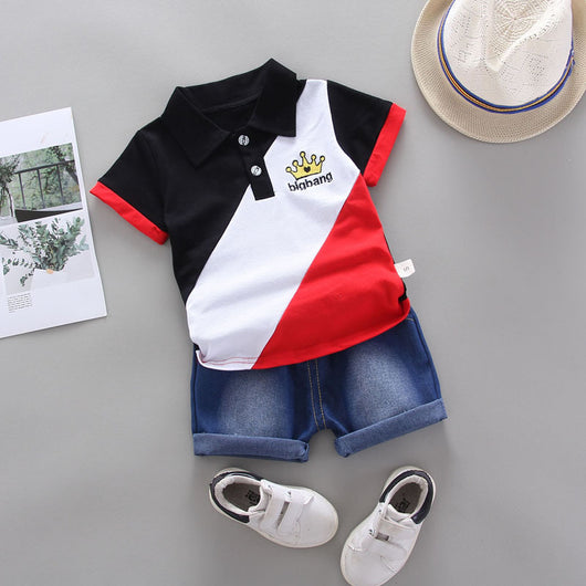 Playera Clásica de Manga Corta Dos Piezas - Image 6