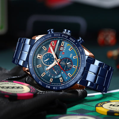 Reloj Deportivo Impermeable Multifuncional con Calendario y Esfera Grande - Image 15