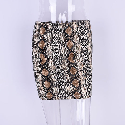 Falda Estampado Serpiente para Mujer - Diseño Moderno y Sensual - Image 11