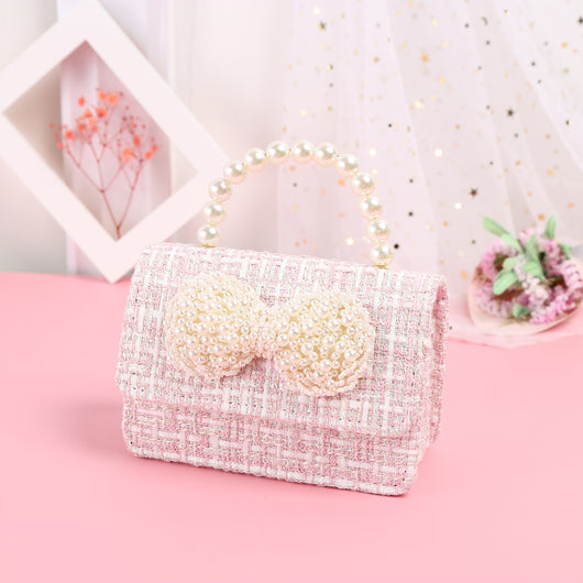 Bolso Mensajero Doble Propósito con Detalle de Moño Perla - Image 13