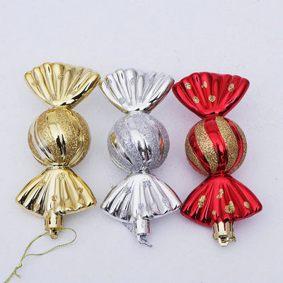 Set de 5 Adornos Navideños Galvanizados con Efecto Espejo - Caja de Regalo - Image 19