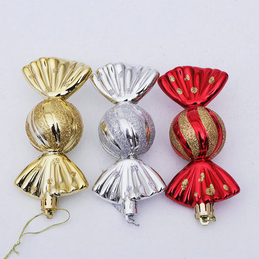 Set de 5 Adornos Navideños Galvanizados con Efecto Espejo - Caja de Regalo - Image 19