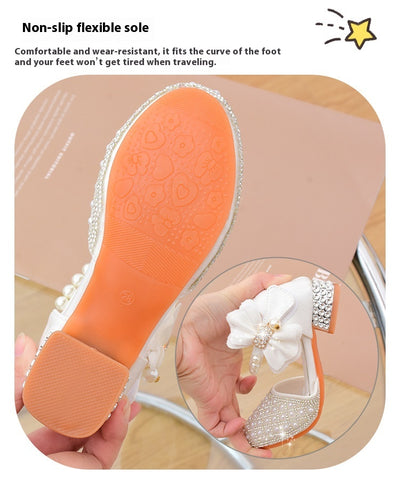 Sandalias de Tacón Alto Princesa para Niñas - Colección Pasarela - Image 7