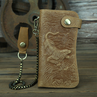 Llavero Monedero de Piel de Caballo para Hombre - Image 23