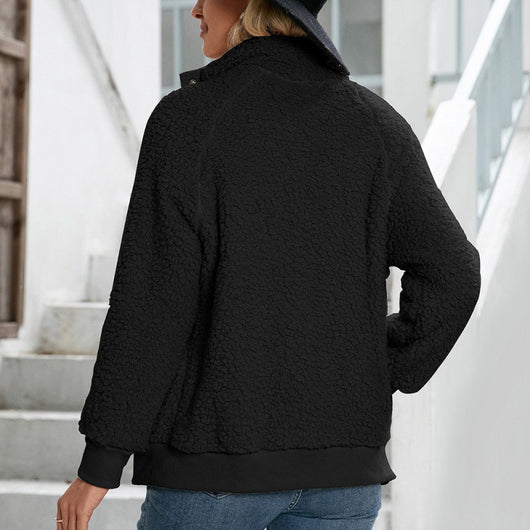 Cardigan de Borrego Reversible - Abrigo Cálido de Doble Cara - Image 7