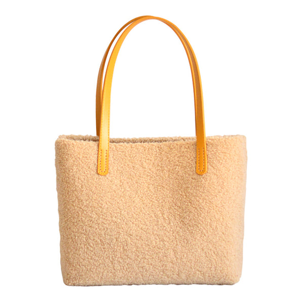 Bolsa Tejida Artesanal Hecha a Mano con Materiales Creativos