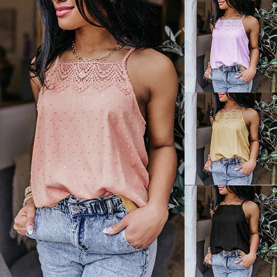 Blusa Casual para Dama con Detalles de Encaje - Image 10