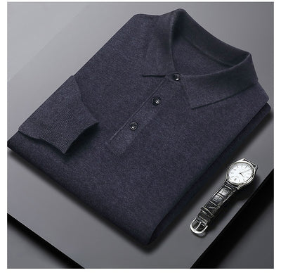 Suéter de Cuello Alto Tejido para Hombre - Colección Invierno - Image 21