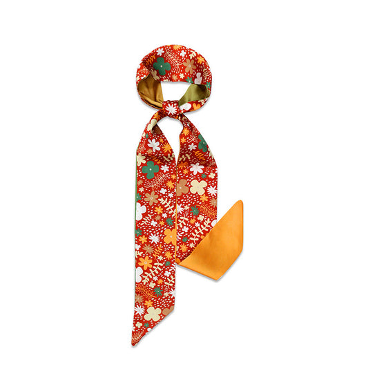 Pañuelo de Seda Delgado para Mujer - Bufanda Decorativa Transpirable - Image 17