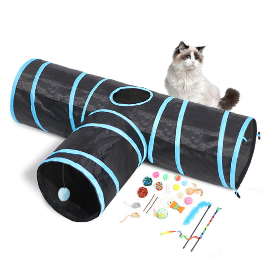 Túnel Plegable para Gatos - Juguete Interactivo de Exploración - Image 14