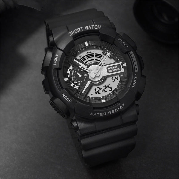 Reloj Deportivo Impermeable Digital para Parejas - Estilo Urbano Hombre y Mujer
