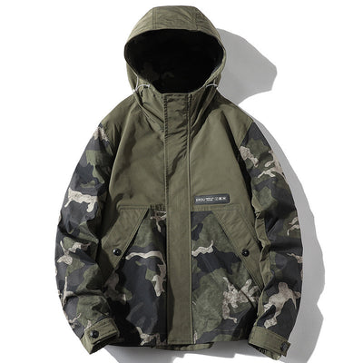 Abrigo Hoodie Hombre Estilo Coreano Oversize - Image 3