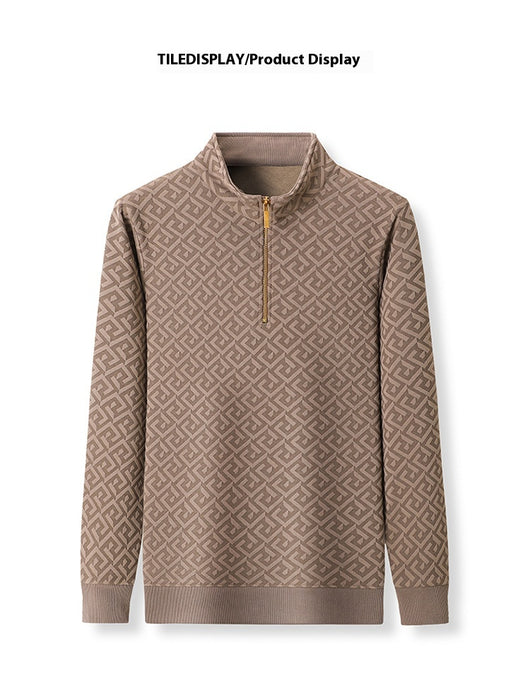 Camisa Casual con Cuello de Solapa y Cierre de Cremallera para Hombre - Image 12