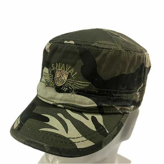 Gorra de Algodón United Front con Visera Corta - Estilo Militar Casual - Image 3
