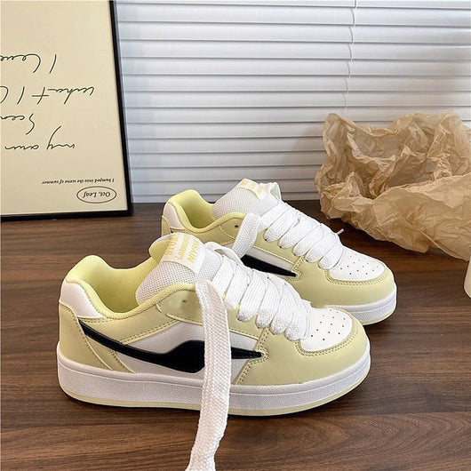 Zapatos Preppy Multicolor para Mujer - Estilo Clásico Cuatro Estaciones