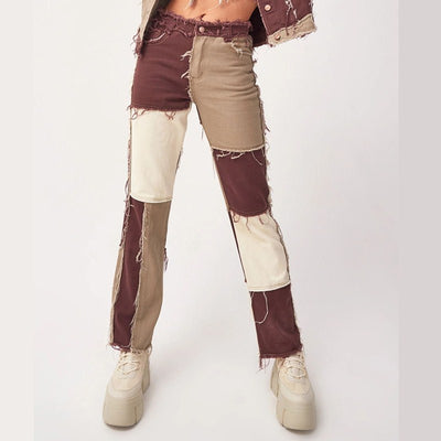Pantalones Vaqueros Cintura Alta Efecto Reductor Estilo Casual - Image 8