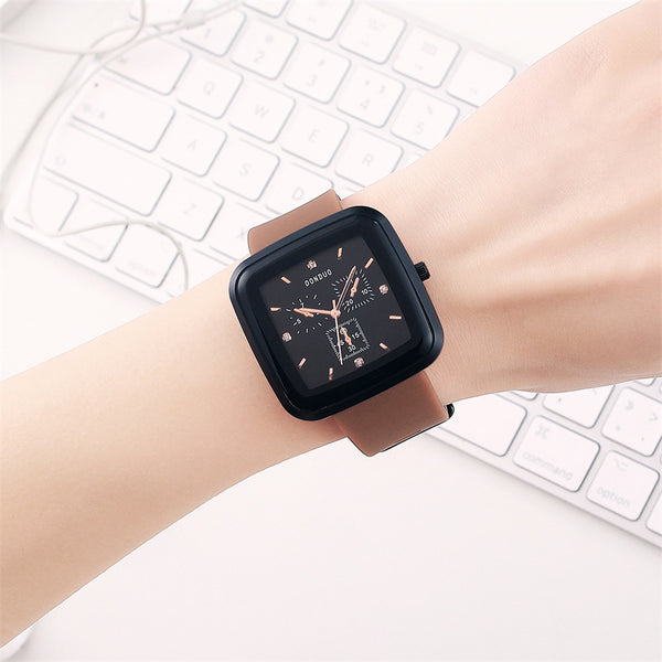 Reloj de Cuarzo Elegante para Mujer - Diseño Minimalista Ejecutivo